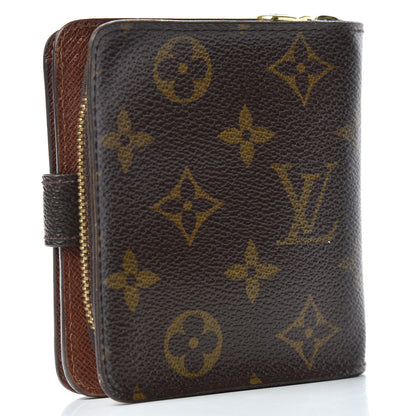 Louis Vuitton Monogram Compact Zippe Zipped Wallet 3 of 8