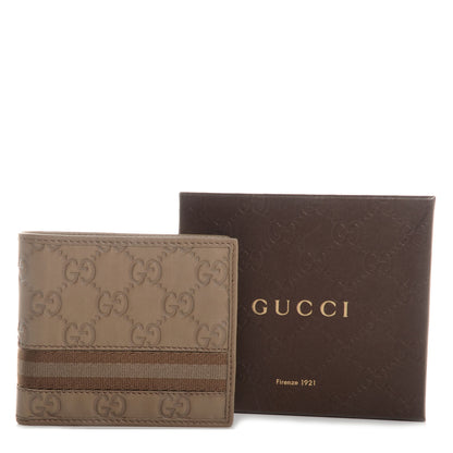Gucci Mens Guccissima Web Bi-Fold Wallet 5 of 8