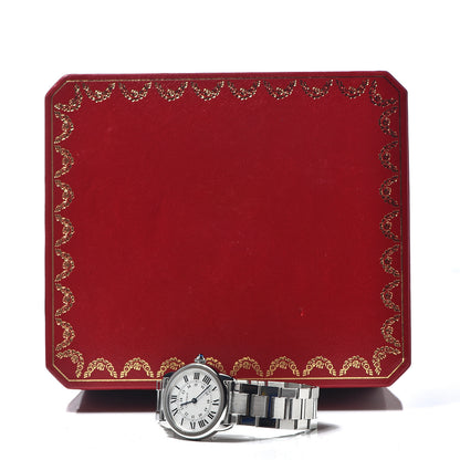 Cartier Stainless Steel 29mm Ronde Solo Quartz Watch 9 of 9