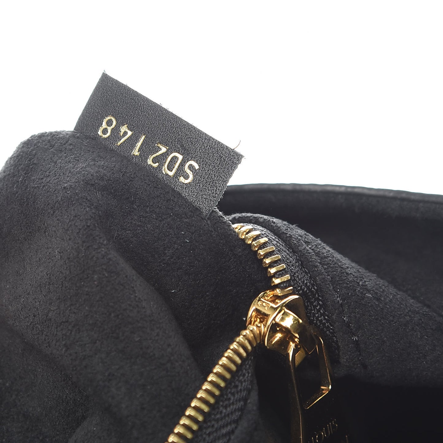 Monogram Flower Hobo Black