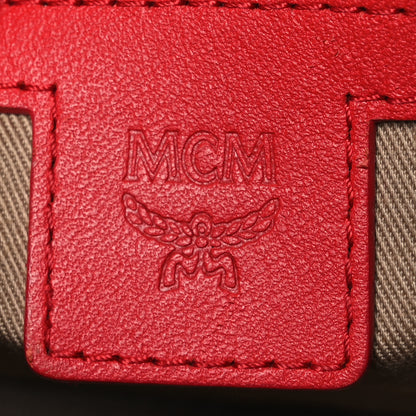 MCM Skyoptic Visetos Spectrum Diamond Camera Bag Cognac Red 5 of 13