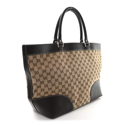 Gucci Monogram Lovely Heart Top Handle Dark Brown 3 of 10