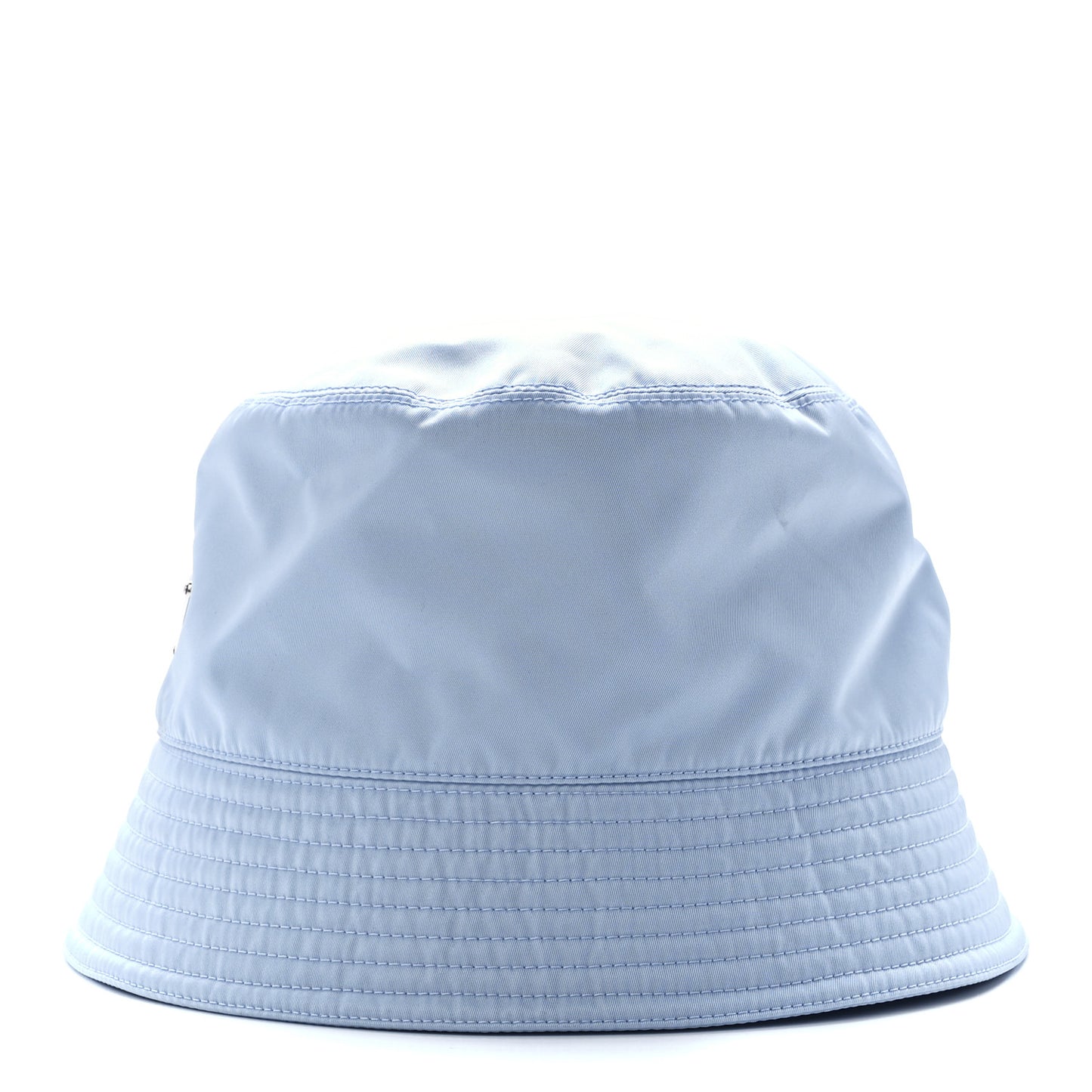 Re-Nylon Metal Triangle Logo Womens Bucket Hat L Fiordaliso