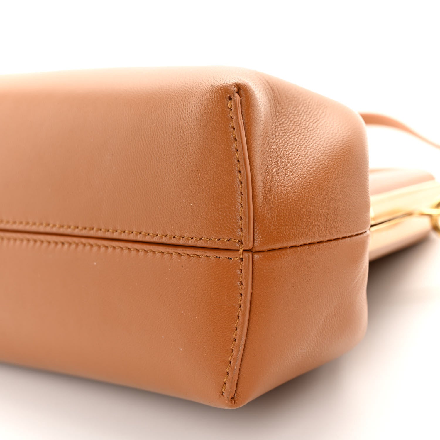 Fendi Shiny Nappa Small Fendi First Caramello 10 of 10