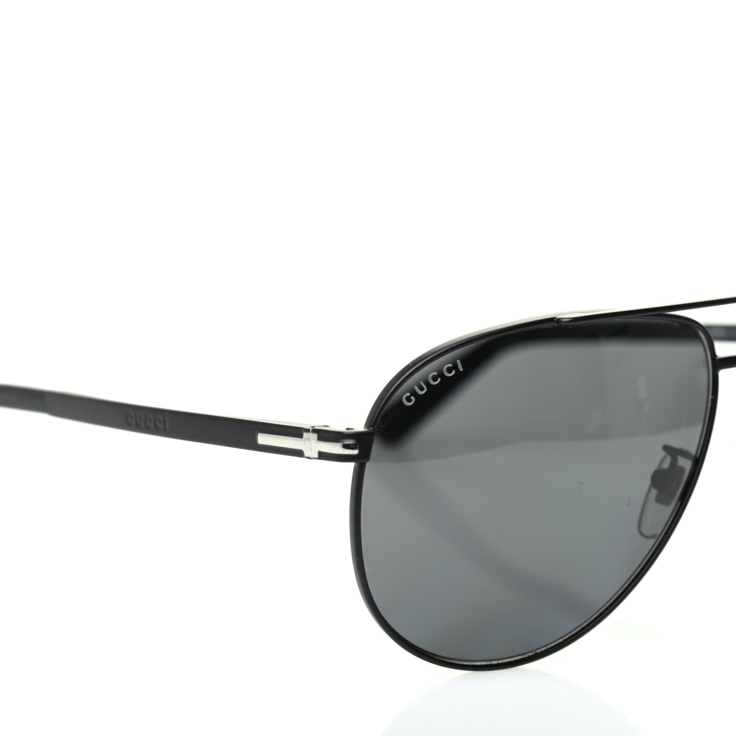 Gucci Aviator GG 2269/S Sunglasses Black 7 of 8