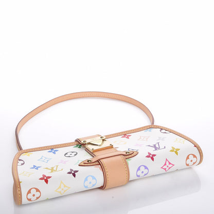 Louis Vuitton Monogram Multicolor Shirley White 4 of 7