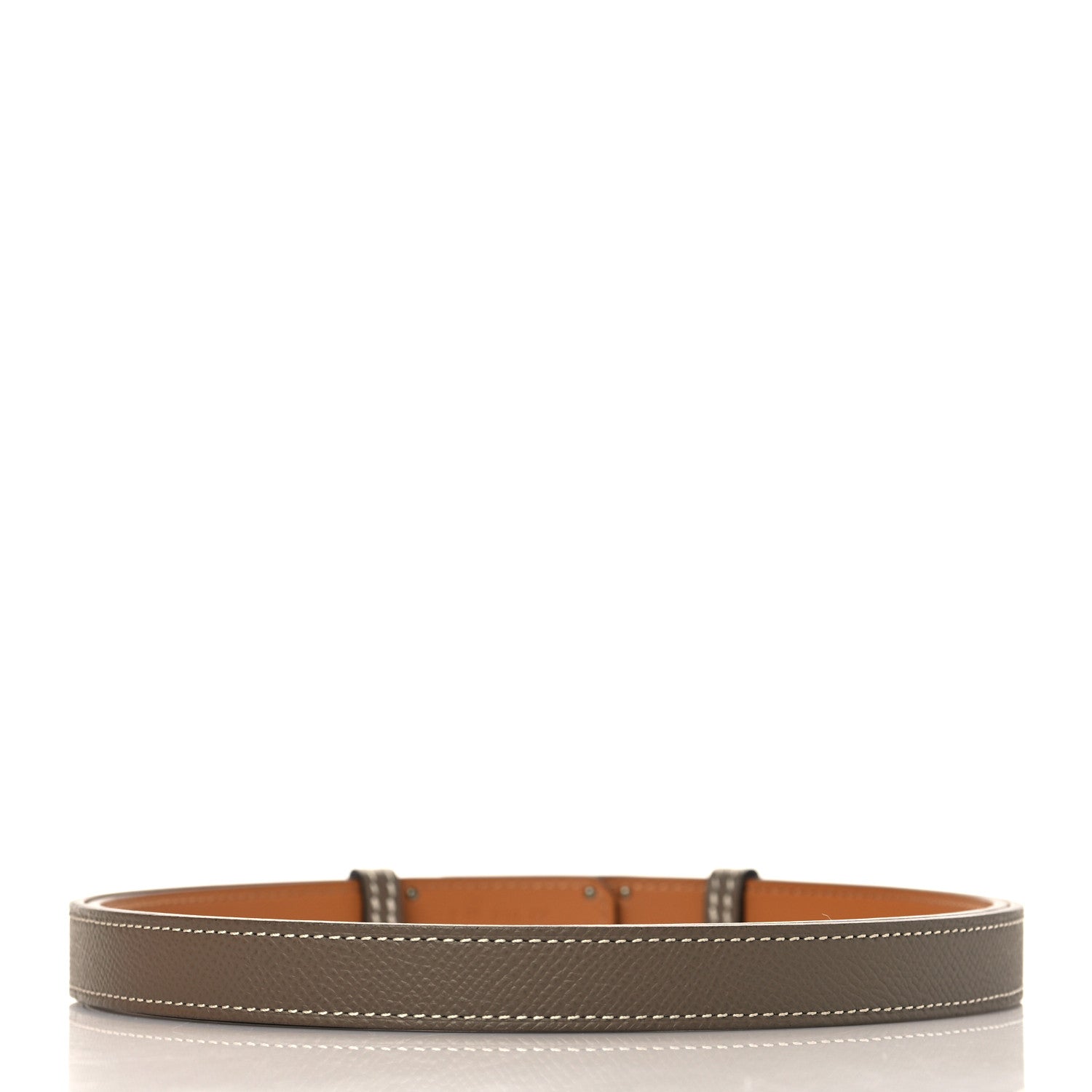 Hermes Epsom Kelly Belt Etoupe 3 of 8