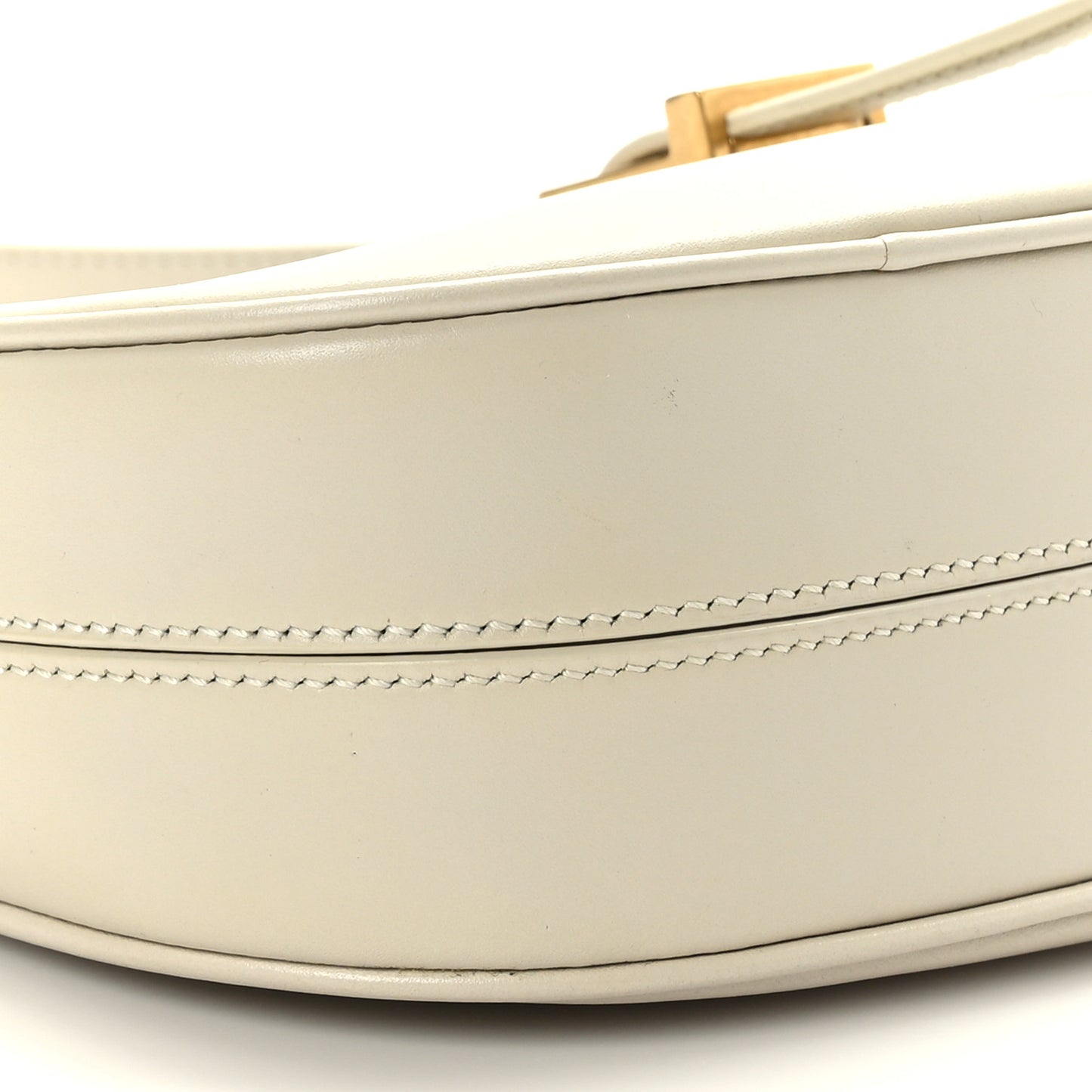 Shiny Calfskin Le Fermoir Hobo
