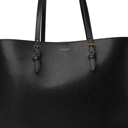 Saint Laurent Calfskin Large Shopping Tote Black 7 of 10