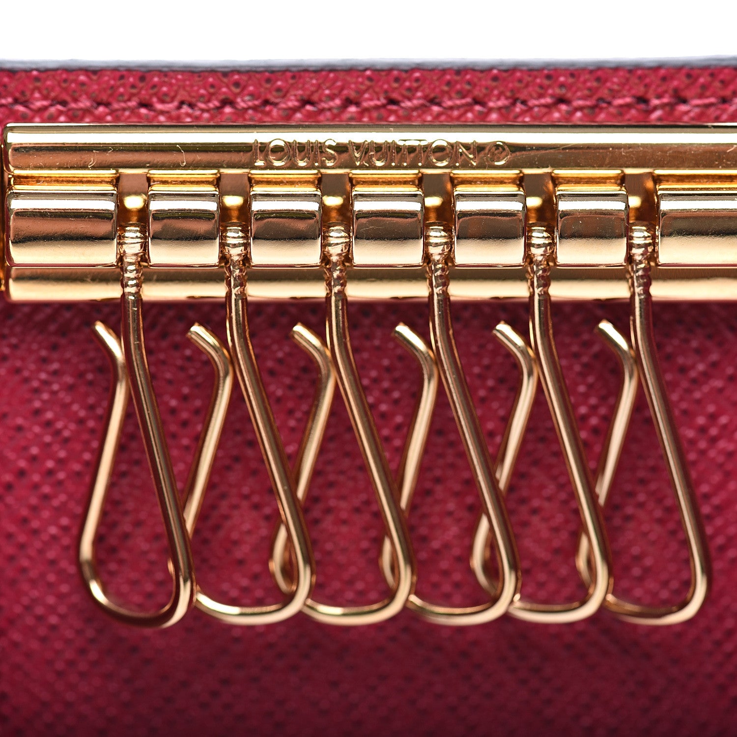 Louis Vuitton Monogram 6 Key Multicles Holder Fuchsia 6 of 11
