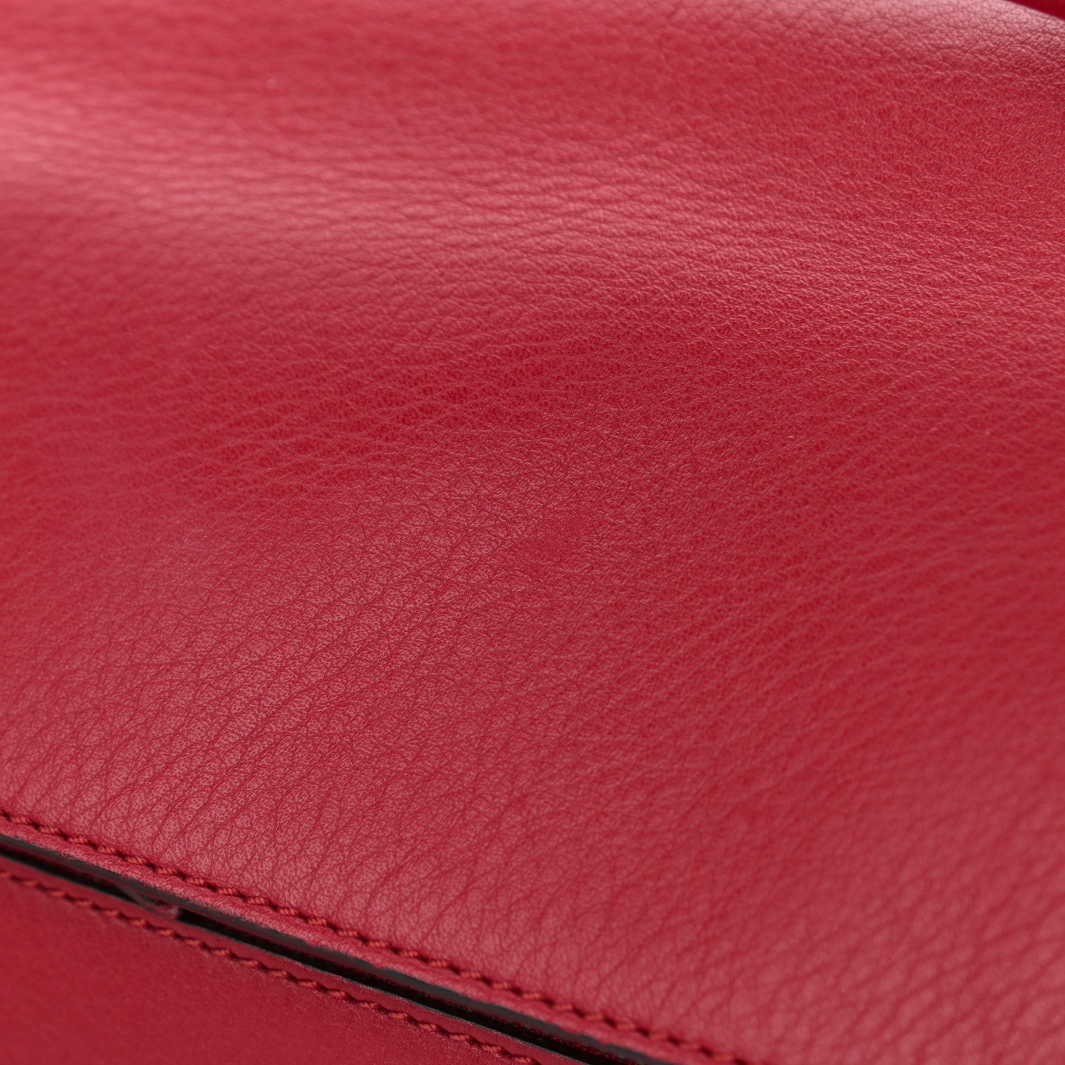 Loewe Calfskin Zipper Puzzle Bag Red 11 of 14