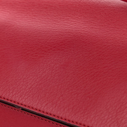 Loewe Calfskin Zipper Puzzle Bag Red 11 of 14