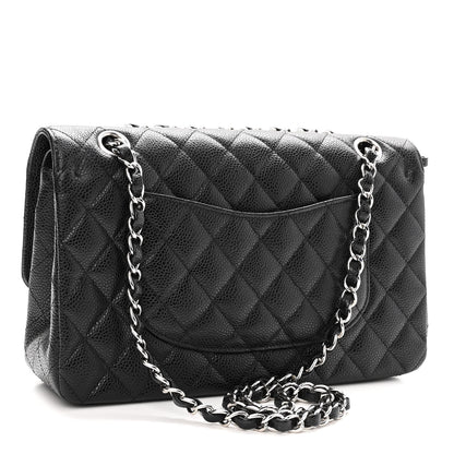 Chanel Caviar Quilted Medium Double Flap Black 3 of 10