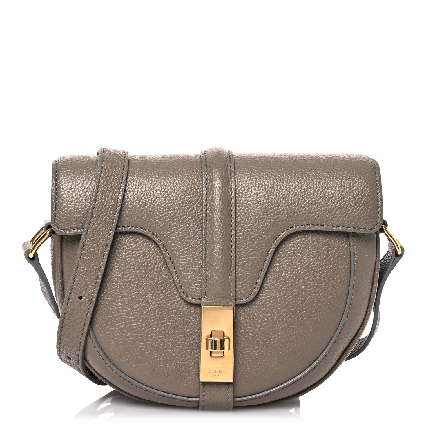 Celine Grained Calfskin Besace Small 16 Pebble 1 of 15