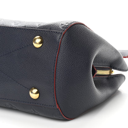 Louis Vuitton Empreinte Montaigne BB Marine Rouge 9 of 9