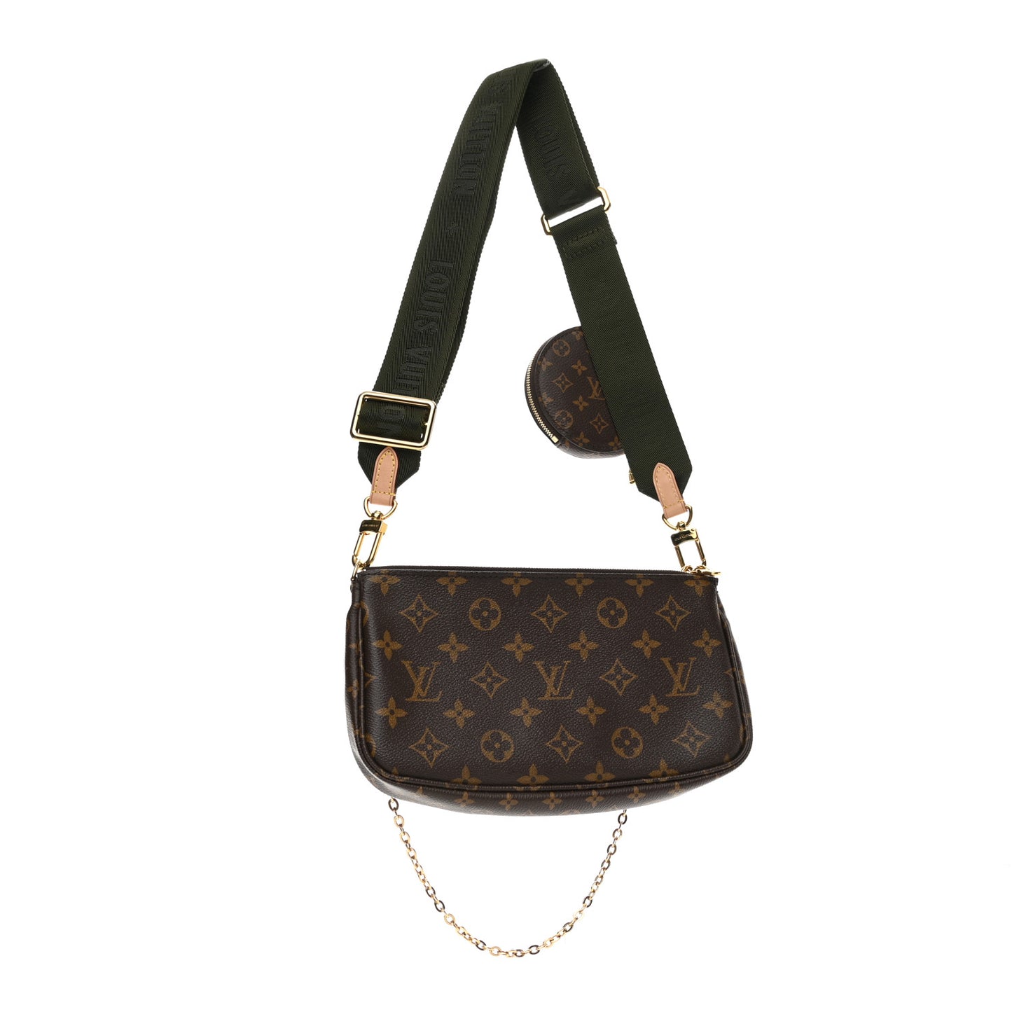Monogram Multi Pochette Accessories Kaki