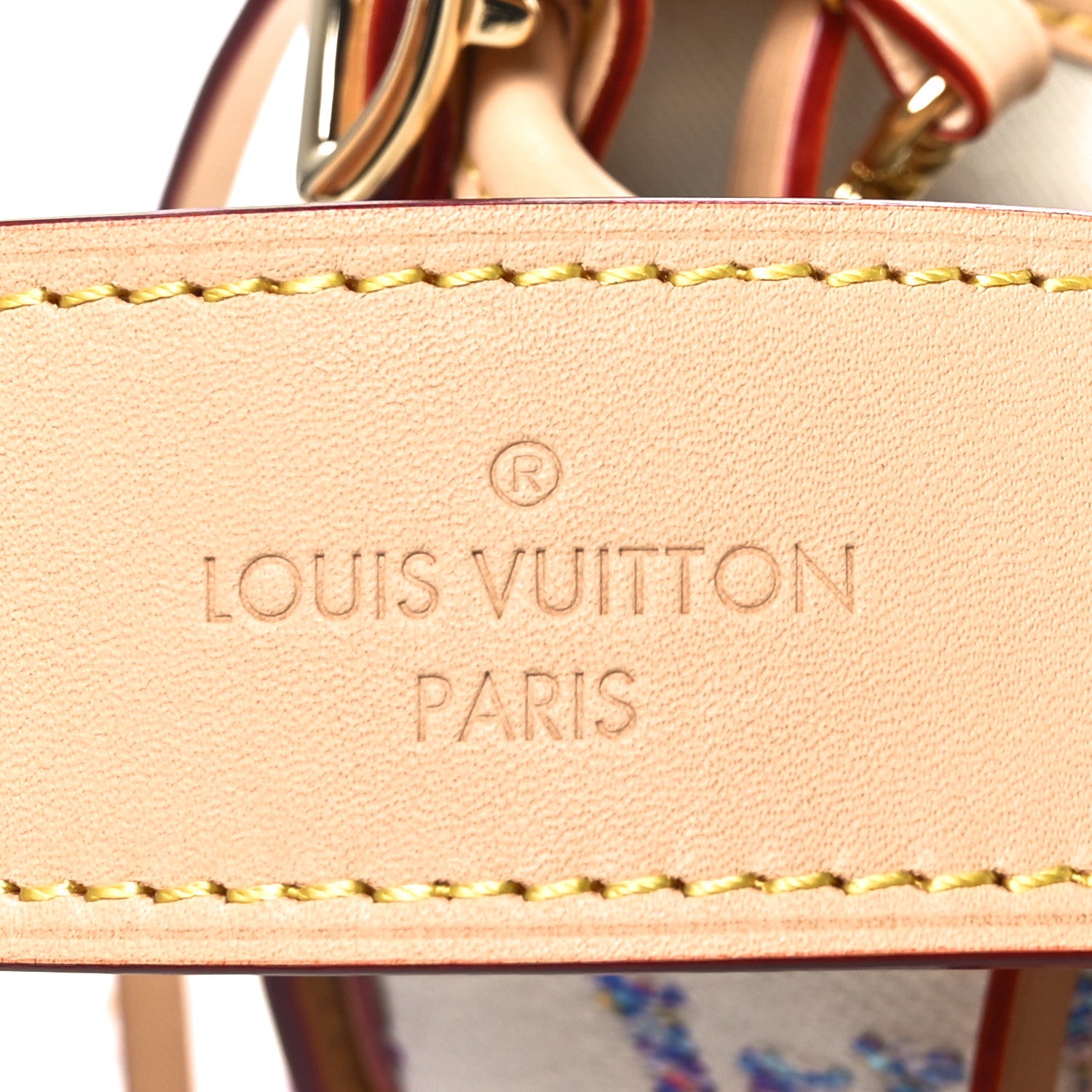 Louis Vuitton Monogram Jacquard CarryAll PM Multicolor Beige 6 of 10