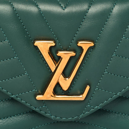 Louis Vuitton Calfskin New Wave Chain PM Emerald 7 of 10