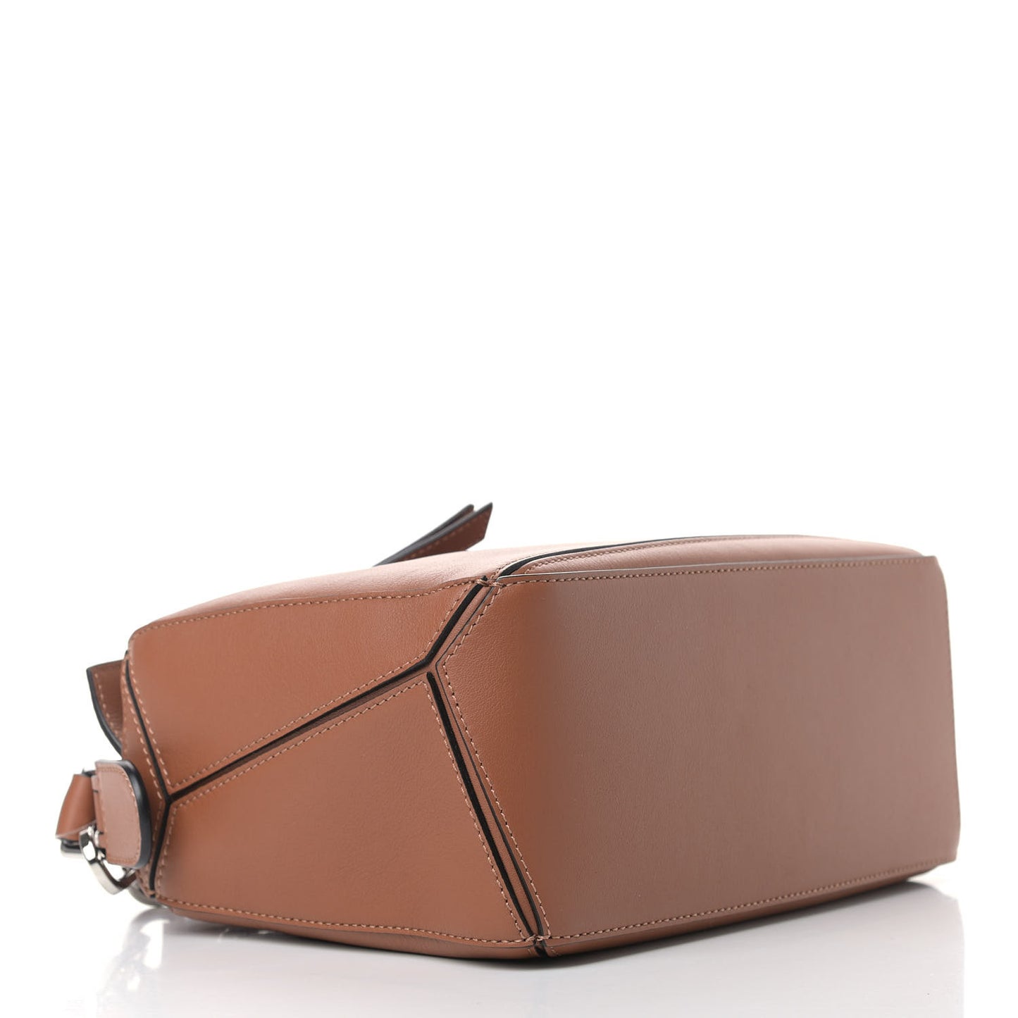 Calfskin Small Puzzle Bag Tan