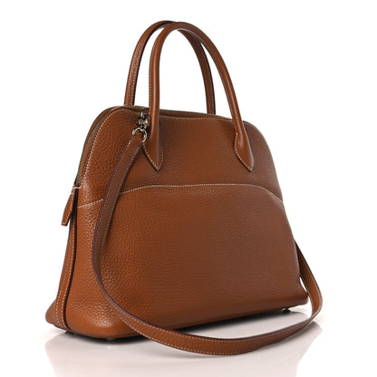 Hermes Taurillon Clemence Bolide 31 Gold 3 of 10