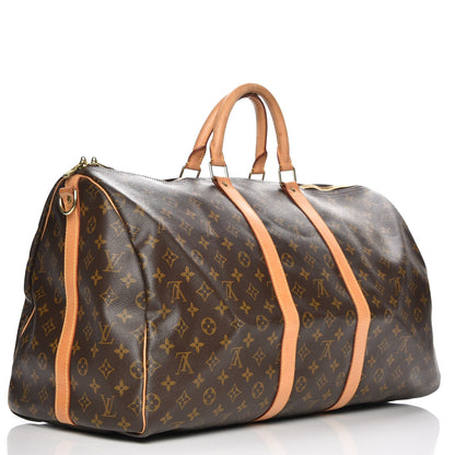 Louis Vuitton Monogram Keepall Bandouliere 55 3 of 10