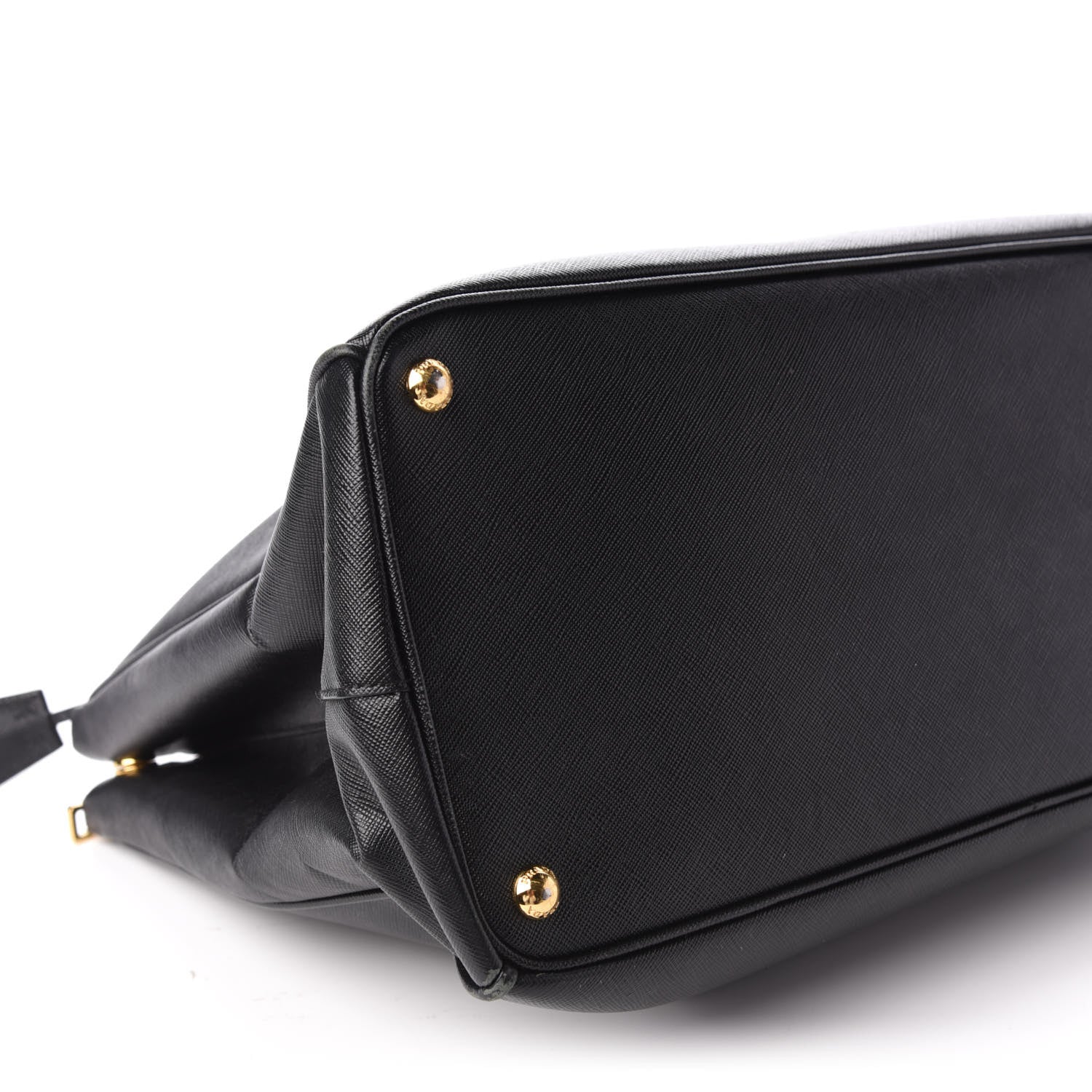 Prada Saffiano Lux Extra Large Galleria Double Zip Tote Black 6 of 9
