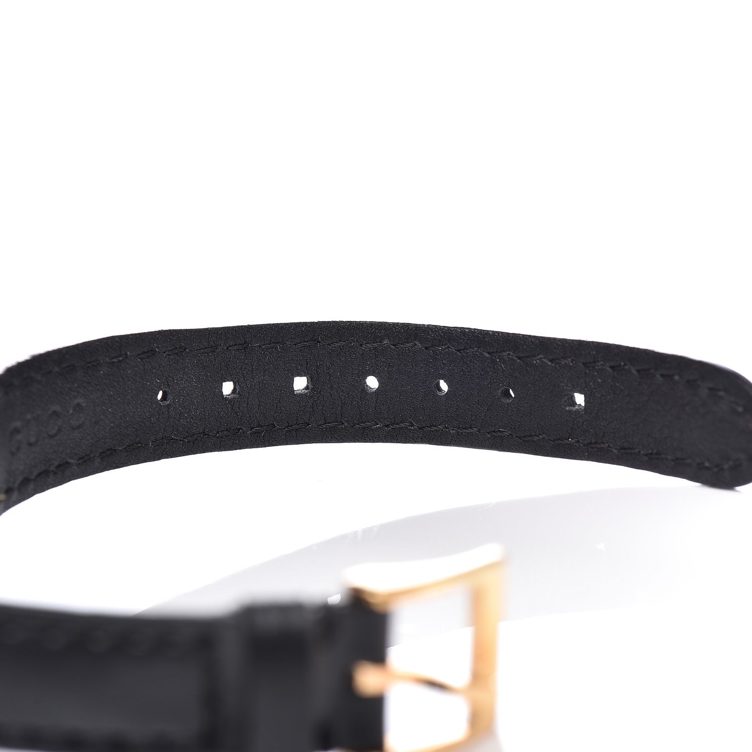 Gucci Stainless Steel Calfskin 29mm GG2570 Quartz Watch Black 8 of 10