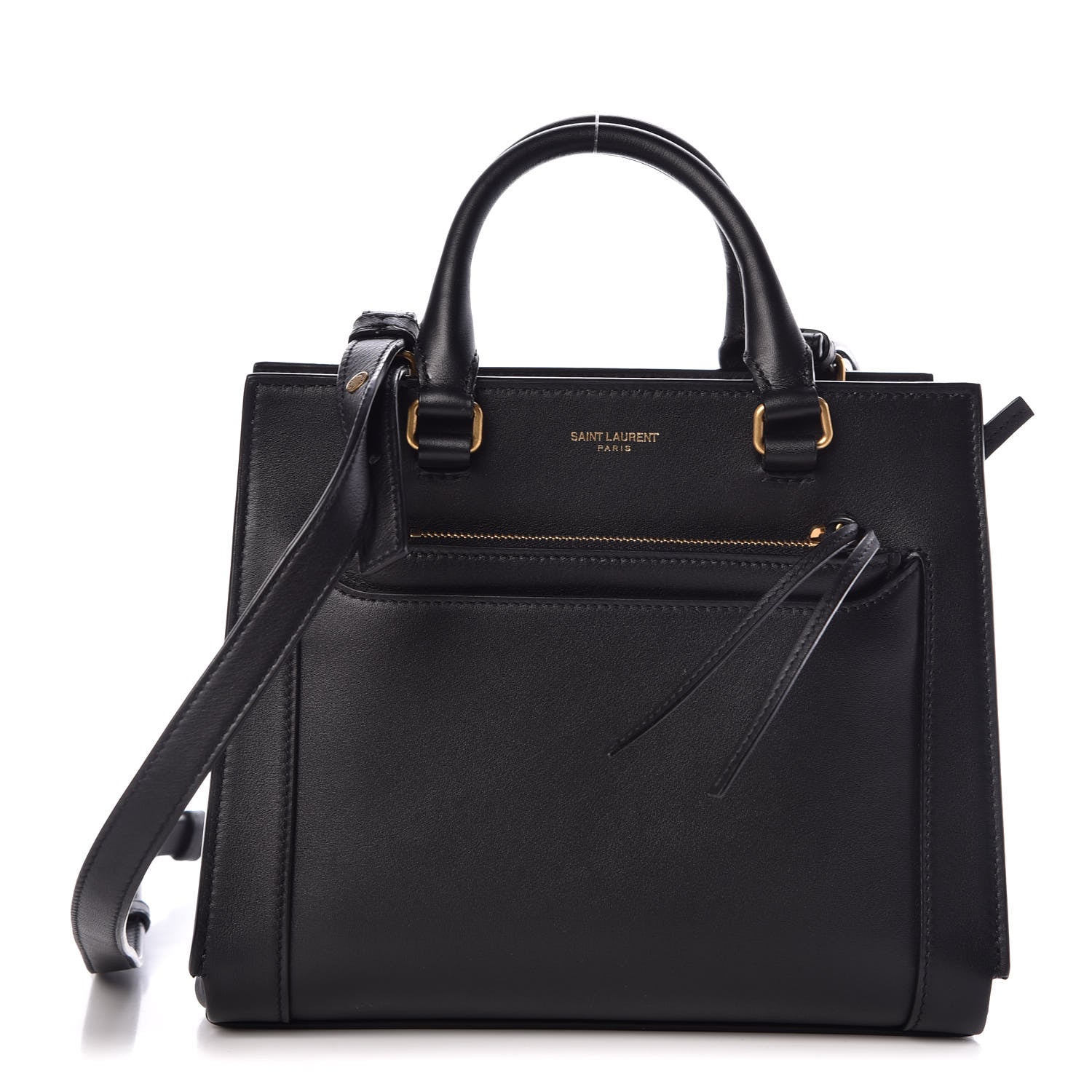 Saint Laurent Smooth Calfskin Small Eastside Tote Black 1 of 11