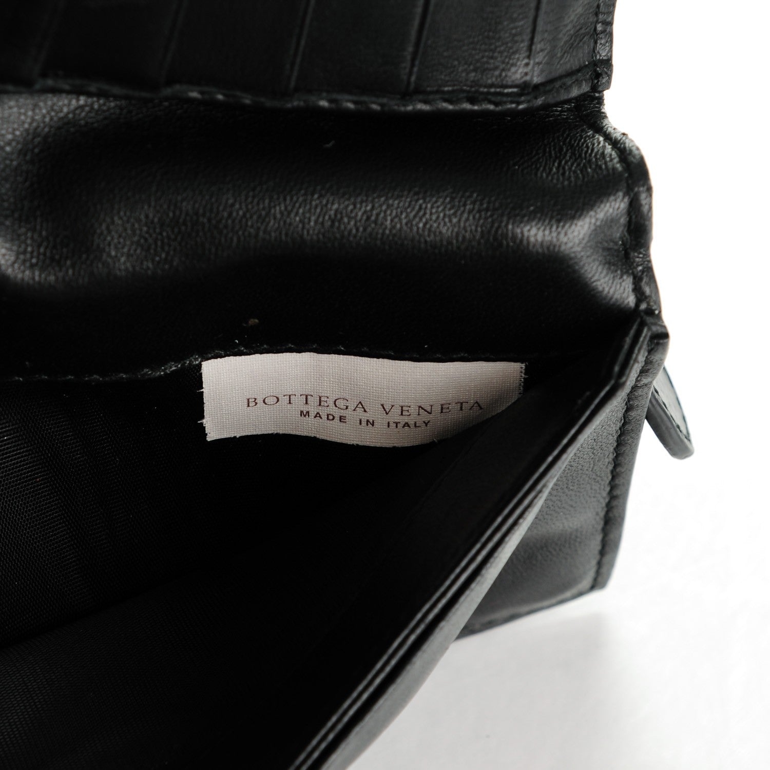 Bottega Veneta Nappa Intrecciato Continental Wallet Black 8 of 9