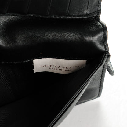 Bottega Veneta Nappa Intrecciato Continental Wallet Black 8 of 9