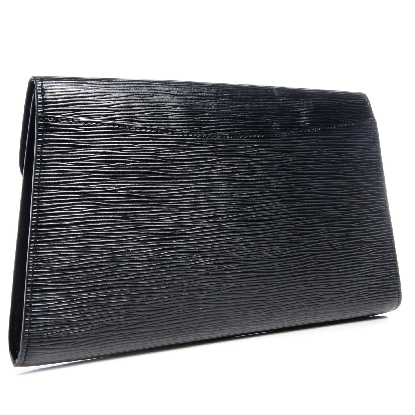 Epi Art Deco Clutch Black