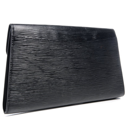 Louis Vuitton Epi Art Deco Clutch Black 3 of 8