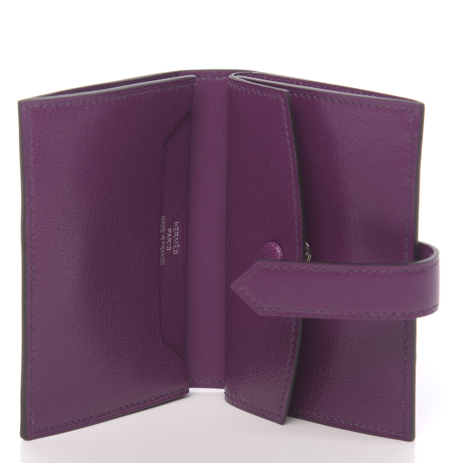 Hermes Chevre Mysore Mini Bearn Wallet 5 of 8