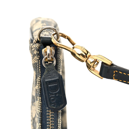 Christian Dior Monogram Mini Saddle Pochette Navy 11 of 13