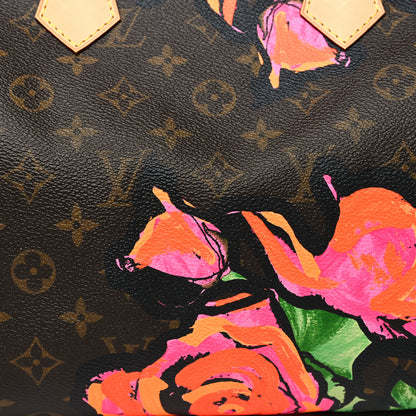 Louis Vuitton Monogram Roses Speedy 30 8 of 11