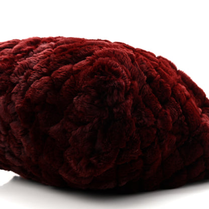 Chanel Rabbit Fur Quilted Pattern Shopping Tote Burgundy 9 of 9