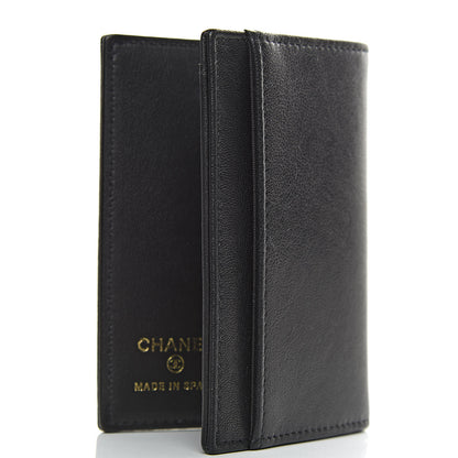Chanel Lambskin Timeless CC Timeless Card Holder Wallet Black 3 of 9