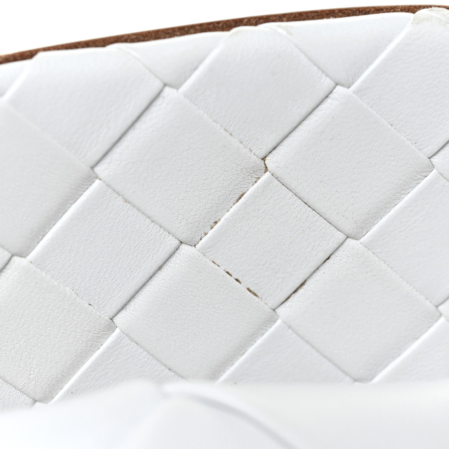 Bottega Veneta Nappa Maxi Intrecciato Lido Mule Sandals 37 Optic White 13 of 15