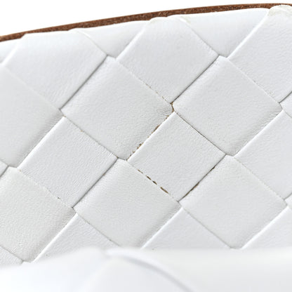Bottega Veneta Nappa Maxi Intrecciato Lido Mule Sandals 37 Optic White 13 of 15