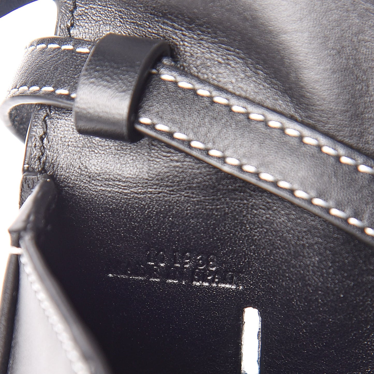Soft Calfskin Heel Bag Black