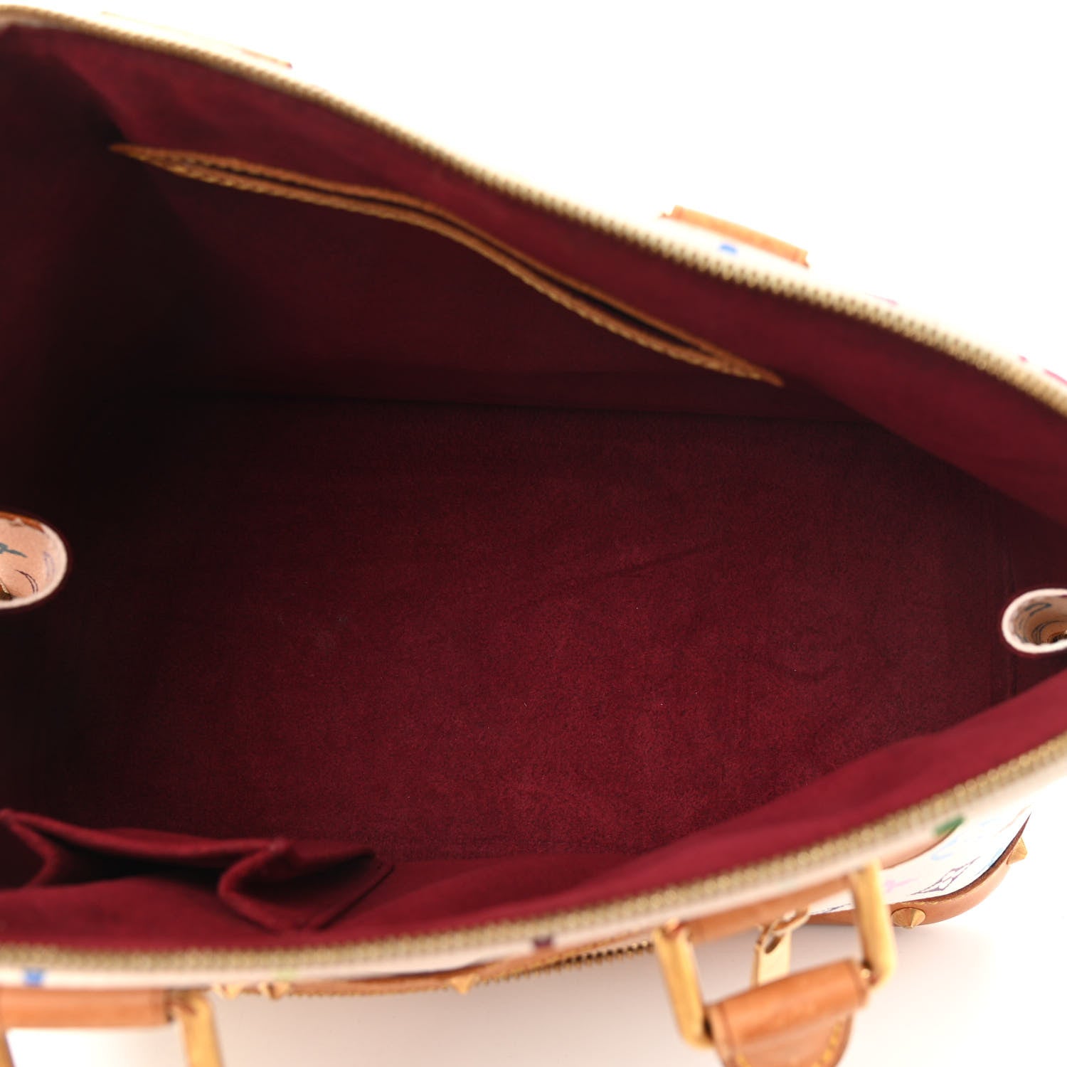 Louis Vuitton Monogram Multicolor Alma White 5 of 17