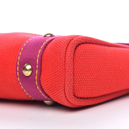 Louis Vuitton Toile Antigua Cabas PM Red 9 of 10