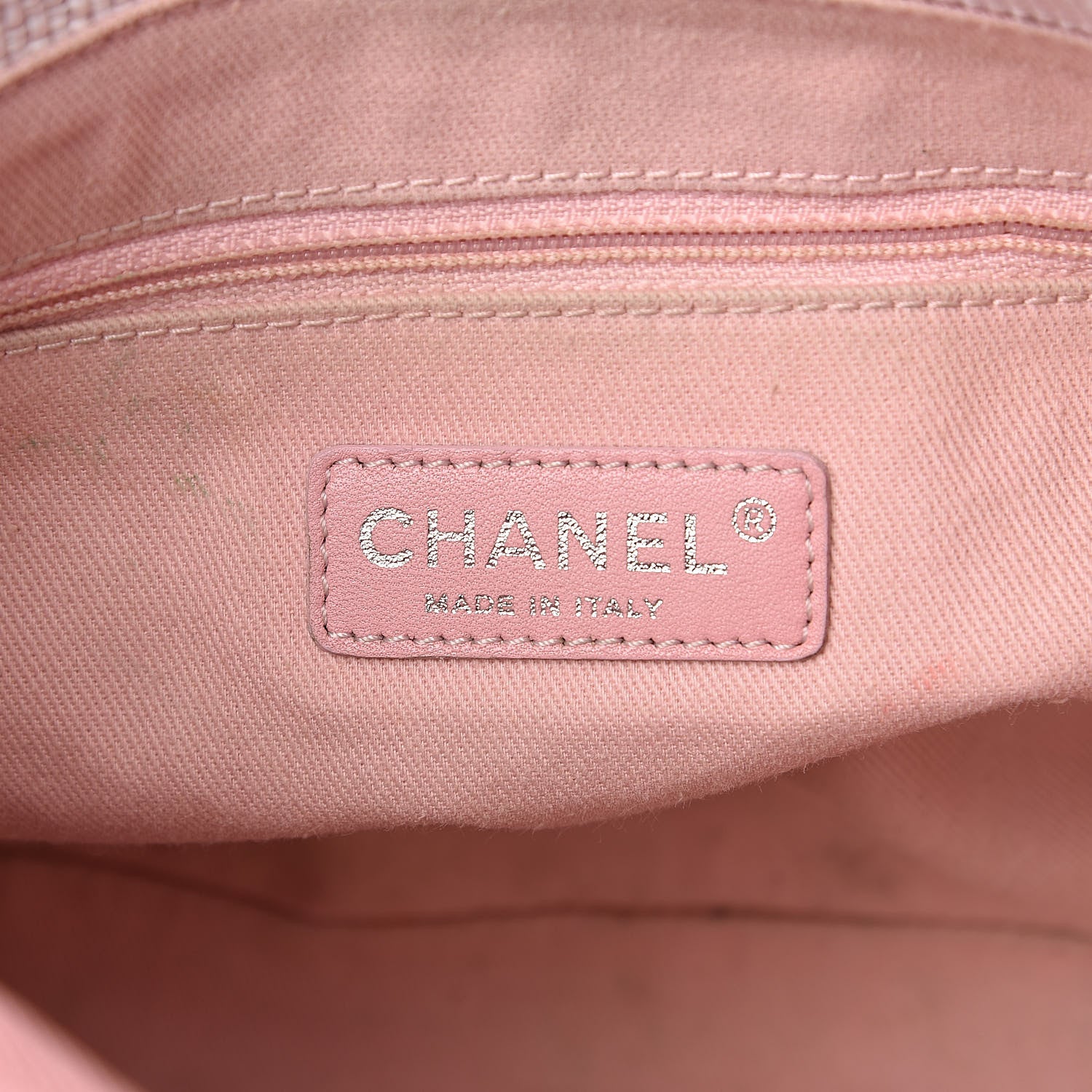 Chanel Woven Straw Raffia Small Deauville Messenger Light Pink 6 of 17