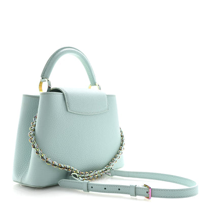 Louis Vuitton Taurillon Capucines BB Iridescent Topaz 3 of 10