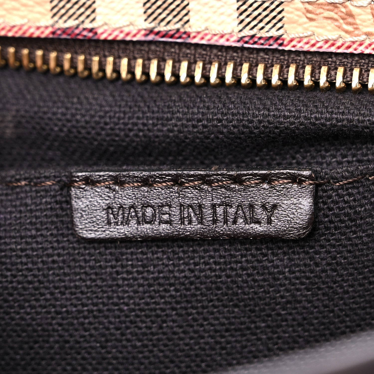Burberry Haymarket Check Nick Tote Chocolate 7 of 14
