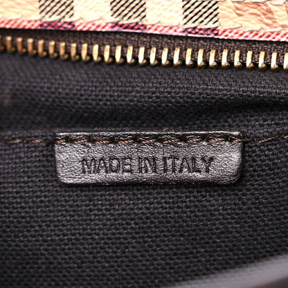 Burberry Haymarket Check Nick Tote Chocolate 7 of 14