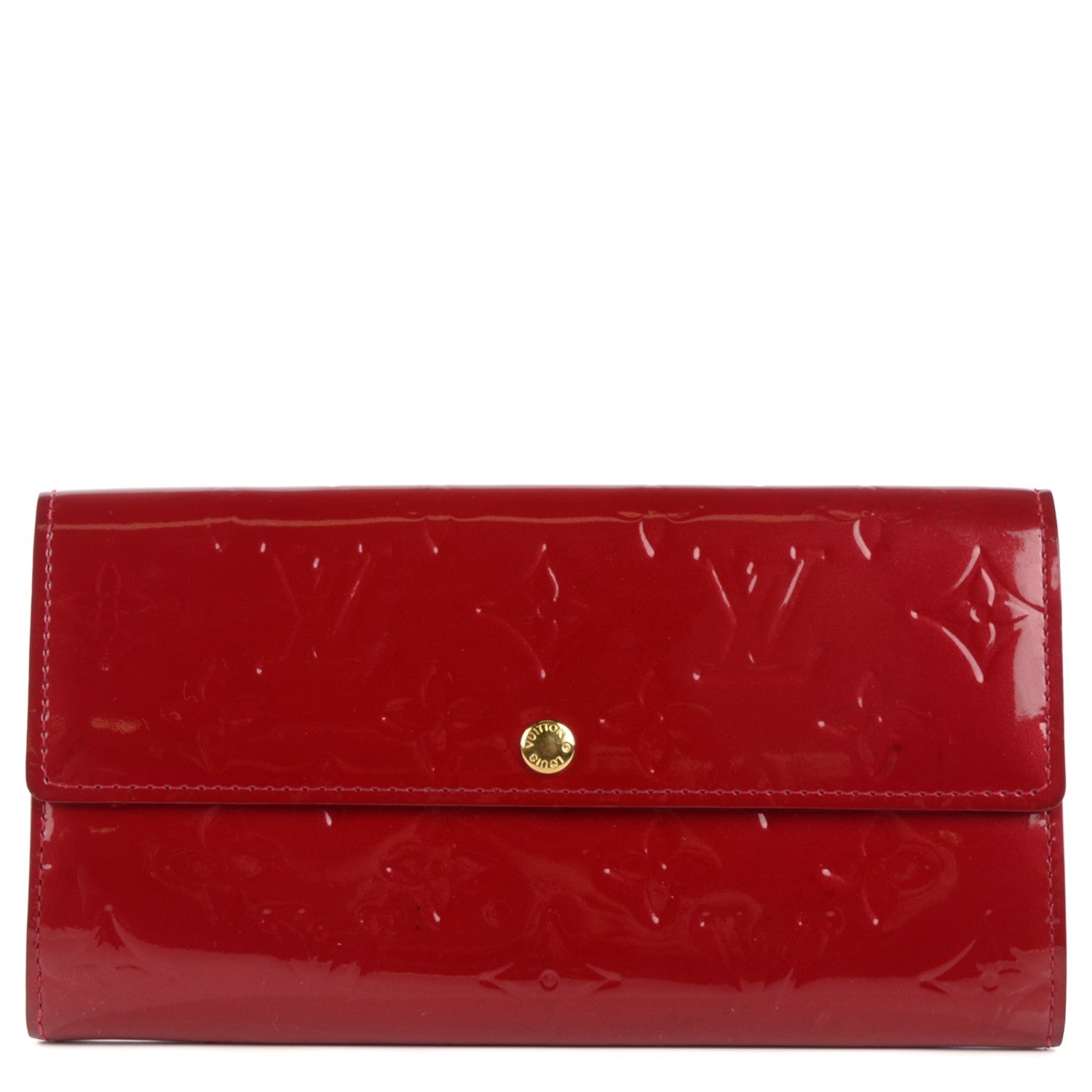 Louis Vuitton Vernis Sarah Wallet Pomme D'Amour 1 of 14