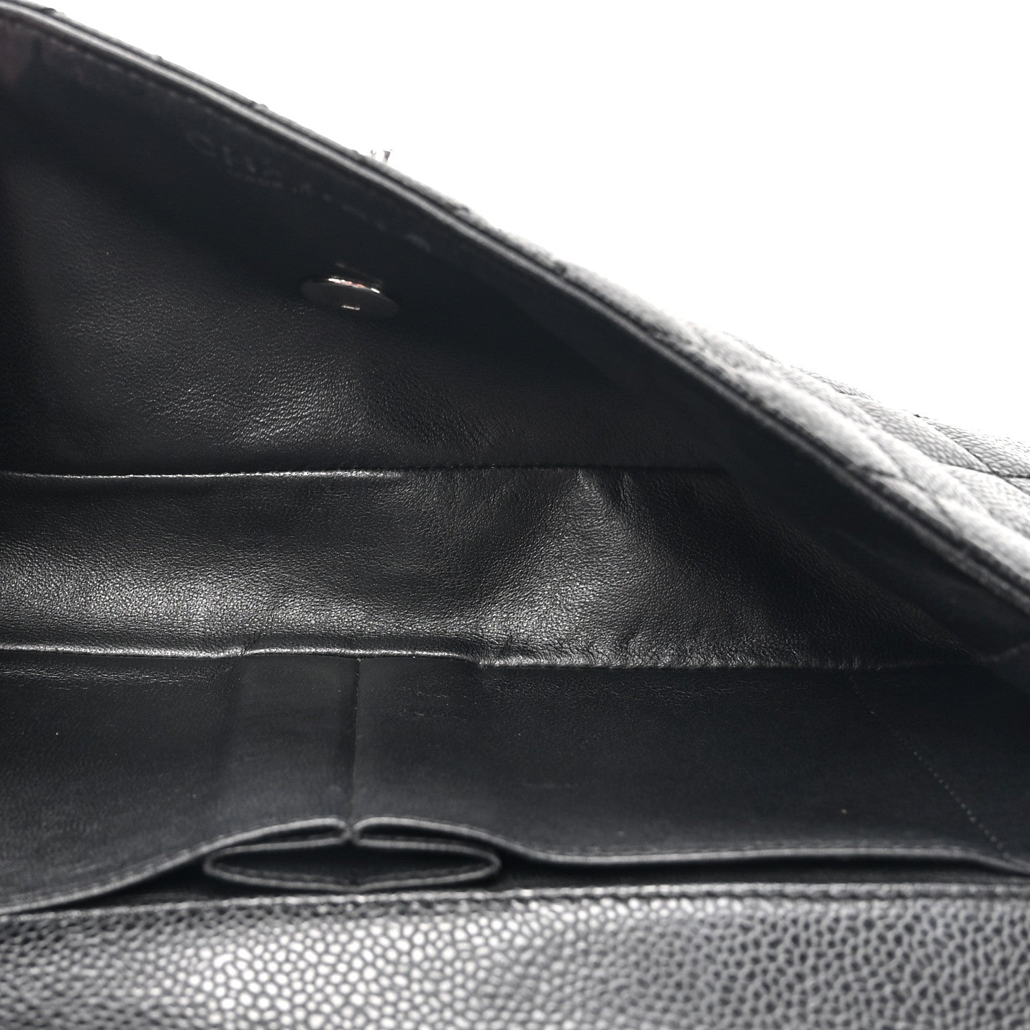 Chanel Caviar Quilted East West Flap Black 5 of 12