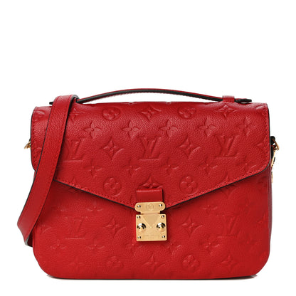 Louis Vuitton Empreinte Pochette Metis Cherry 1 of 11