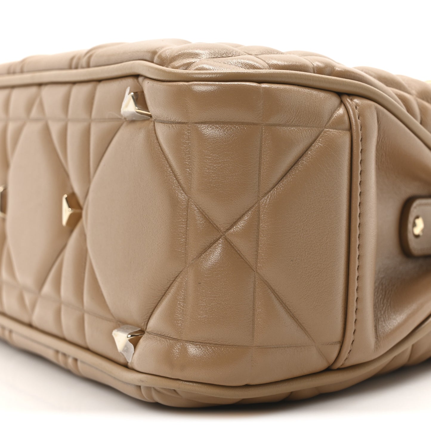 Calfskin Cannage Small The Lady 95.22 Beige
